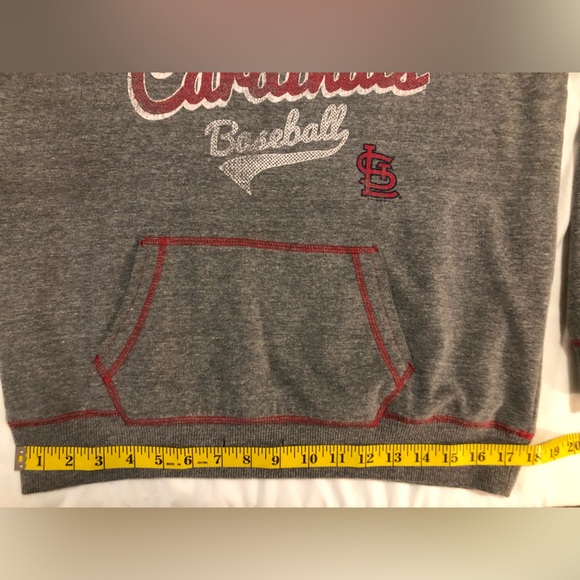St. Louis Cardinals thin hoodie with front pouch, L - Picture 6 of 12